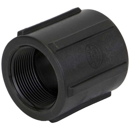 Coupling, Polypropylene, 1-1/2