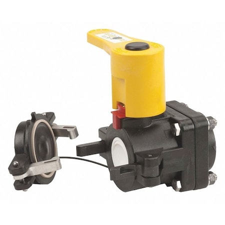 Dry Disconnect Coupling, Polypropylene MPN:DM200A