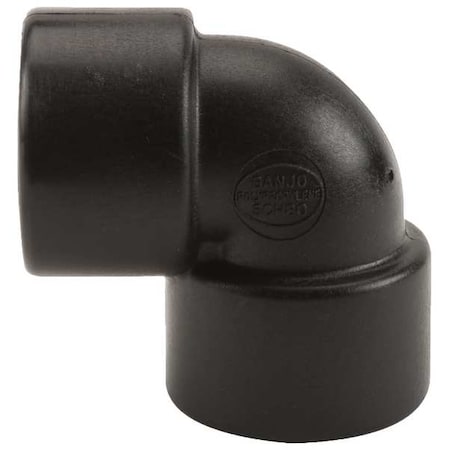 90 Degree Elbow, Polypropylene, 1
