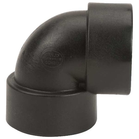 90 Degree Elbow, Polypropylene, 2