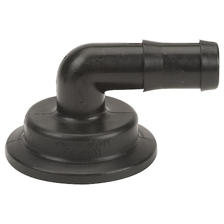 PP, 90 Elbow, 2 in, 1 in MPN:M200100BRB90