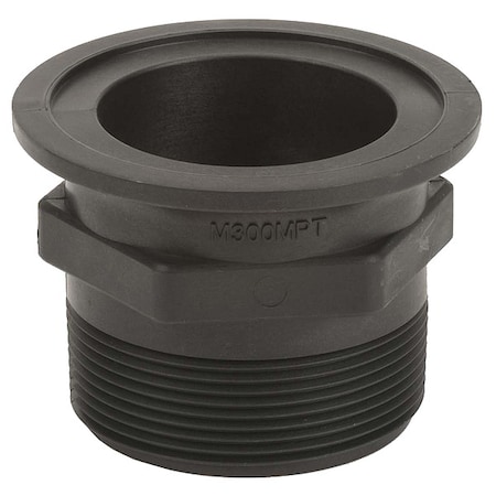 PP, Flange, 3 in, 3 in NPT MPN:M300MPT