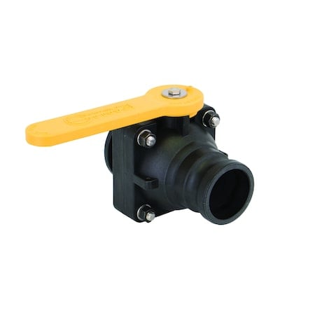 Manual 2-Way Ball Valve, Flange, Polypro MPN:MVSF220FP