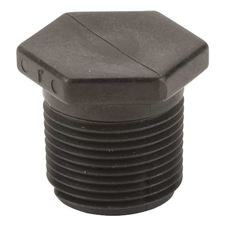 Plug, Polypropylene, 1