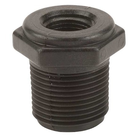 Reducing Bushing, Polypropylene, 3/4