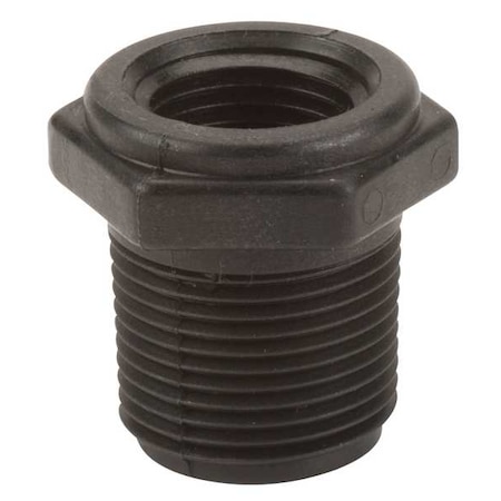 Reducing Bushing, Polypropylene, 3/4