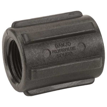 Reducing Coupling, Polypropylene, 1