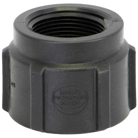 Reducing Coupling, Polypropylene, 1-1/2