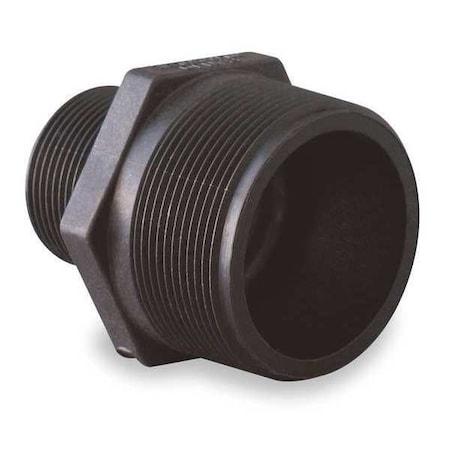Reducing Nipple, Polypropylene, 1-1/2