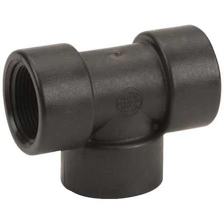 Tee, Polypropylene, 1-1/4