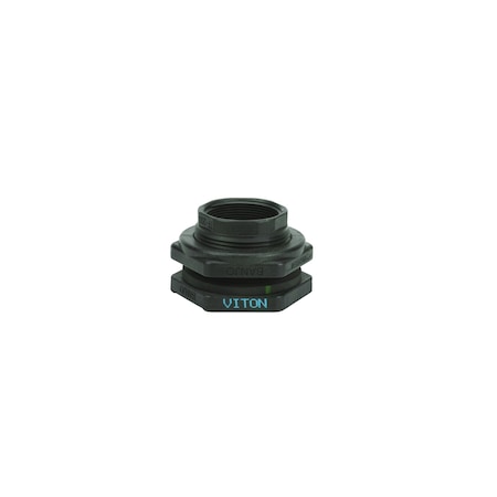 BulkheadTankFlange, Polypropylene, 2in, 2in MPN:TF200V