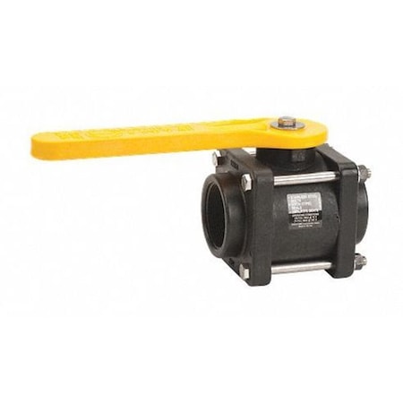 Manual 2-Way Ball Valve, NPT, Polypro MPN:V204FP