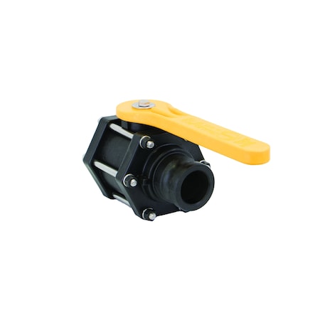 Manual 2-Way Ball Valve, NPT, Polypro MPN:VFMT200FP