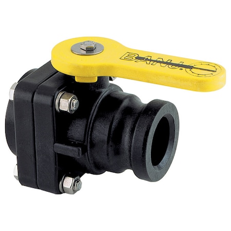 Manual 2-Way Ball Valve, NPT, Polypro MPN:VSF200