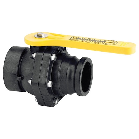 Manual 2-Way Ball Valve, NPT, Polypro MPN:VSF300