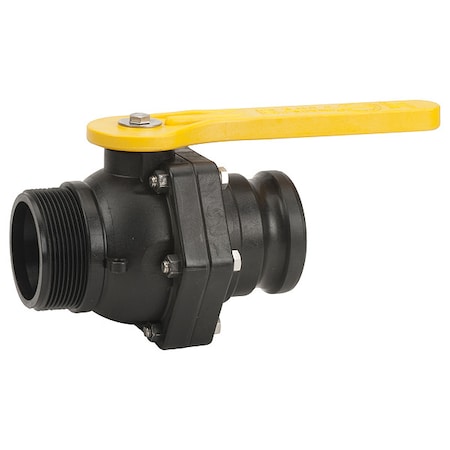 Manual 2-Way Ball Valve, NPT, Polypro MPN:VSFMT300
