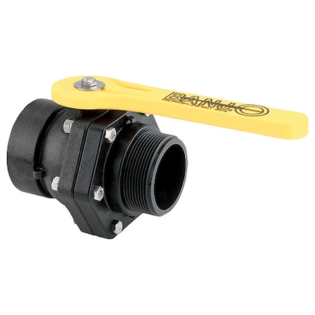 Manual 2-Way Ball Valve, NPT, Polypro MPN:VSMT300