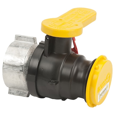 Manual 2-Way Ball Valve, Buttress, Polypro MPN:W230240