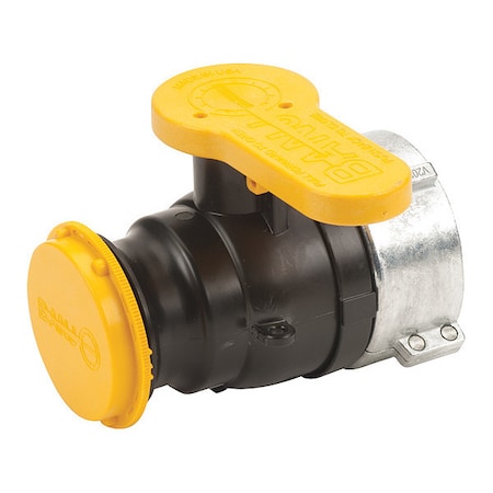 Manual 2-Way Ball Valve, Buttress, Polypro MPN:WSF210FSAV