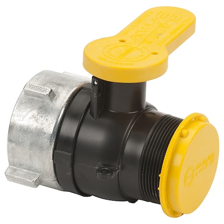 Manual 2-Way Ball Valve, Buttress, Polypro MPN:WSMT210FSAV