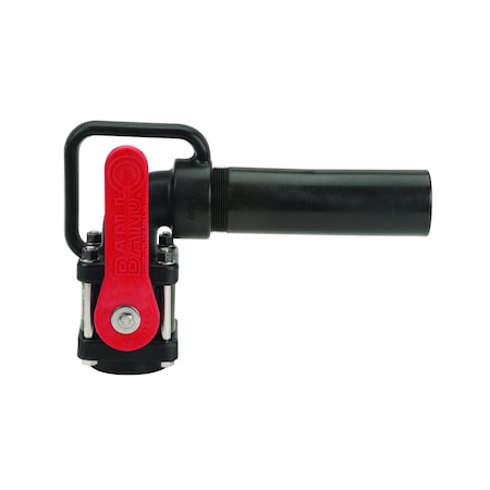 Hose Nozzles, FPT, Black & Red, Polypropylene MPN:VA200