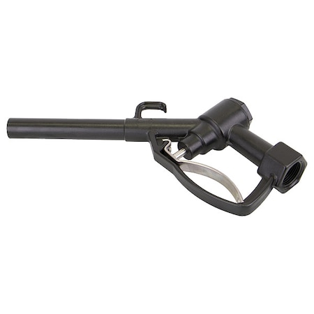 Drum Pump Nozzle, Black, 5-1/2 in, PP Spout MPN:VN100