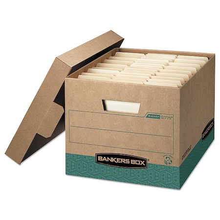 File Box, 3-Ply Cardboard End; 2-Ply Cardboard Side; 2-Ply Cardboard Bottom, 12.75