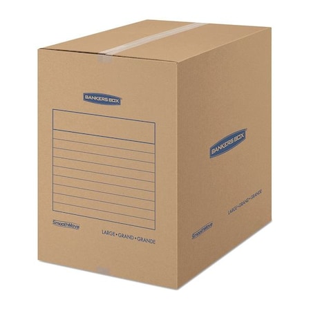 18 in x 18 in x 24 in Moving Box, Kraft, Corrugated Fiberboard, 32 ECT, 15 PK MPN:7714001