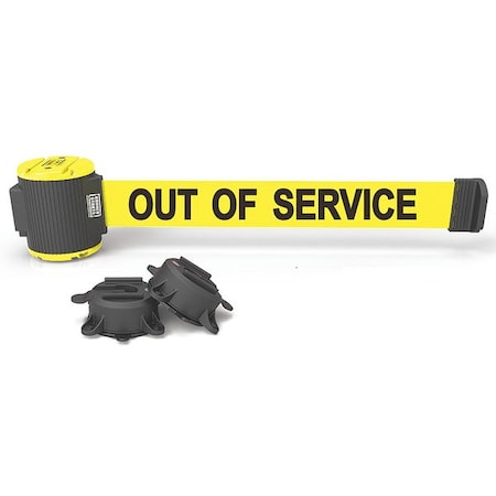 Magnetic Belt Barrier, Out of Service, Ylw MPN:MH5005