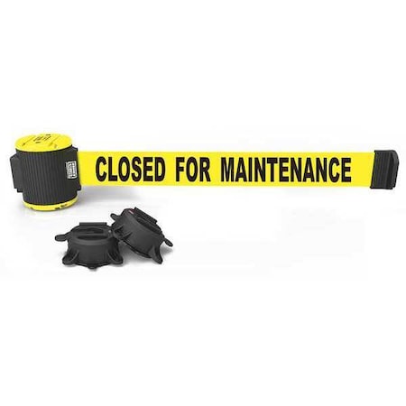 Belt Barrier, 30 ft. L, Closed for Maint MPN:MH5006