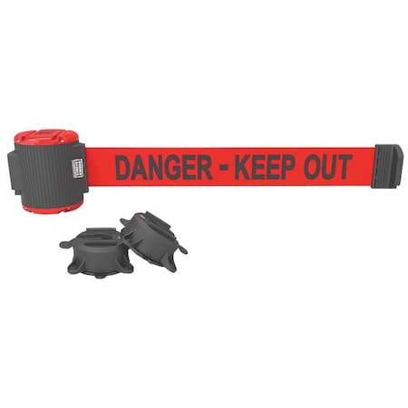 Magnetic Belt Barrier, Danger Keep Out, Rd MPN:MH5009
