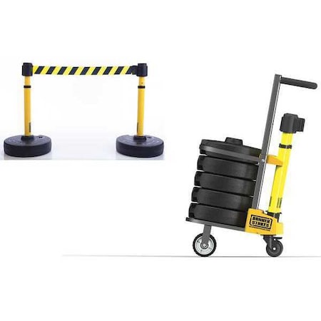 PLUS Barricade, Yellow with Black Stripes MPN:PL4008