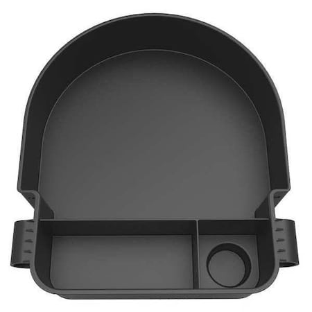 PLUS Cart Accessory Tray, Black, Plastic MPN:PL4080