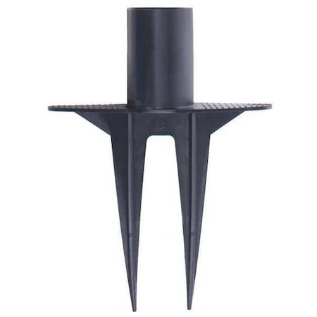 PLUS Stake Removable Spike, Black, Plastic MPN:PL4081