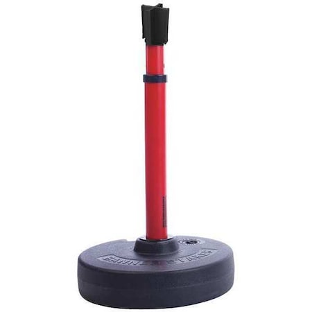Receiver Post, Red, 15 ft. Length, 22 in to 42 in Adjustable Post Height MPN:PL4118