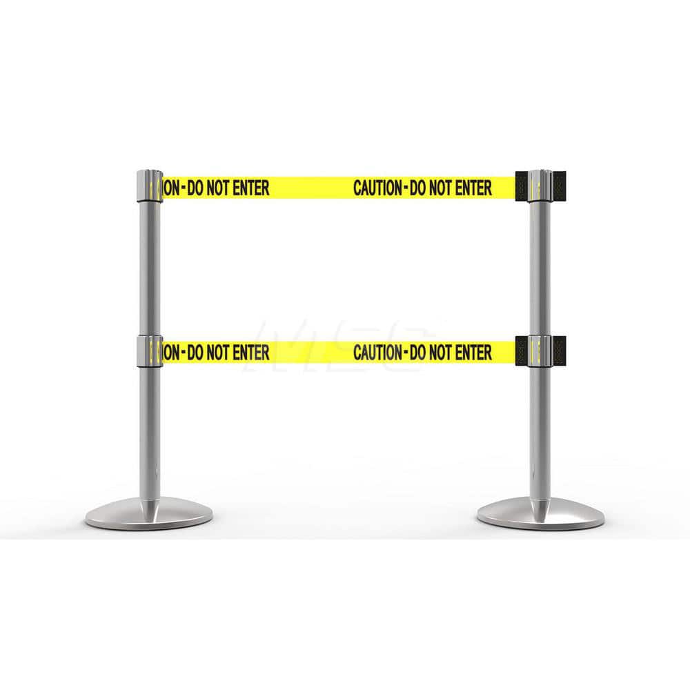 Free Standing Retractable Belt Barrier Post: 40