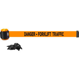 Banner Stakes Magnetic Wall Mount Barrier 15' Orange 
