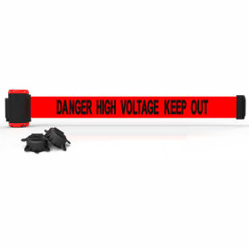 Banner Stakes Magnetic Wall Mount Barrier 7' Red 
