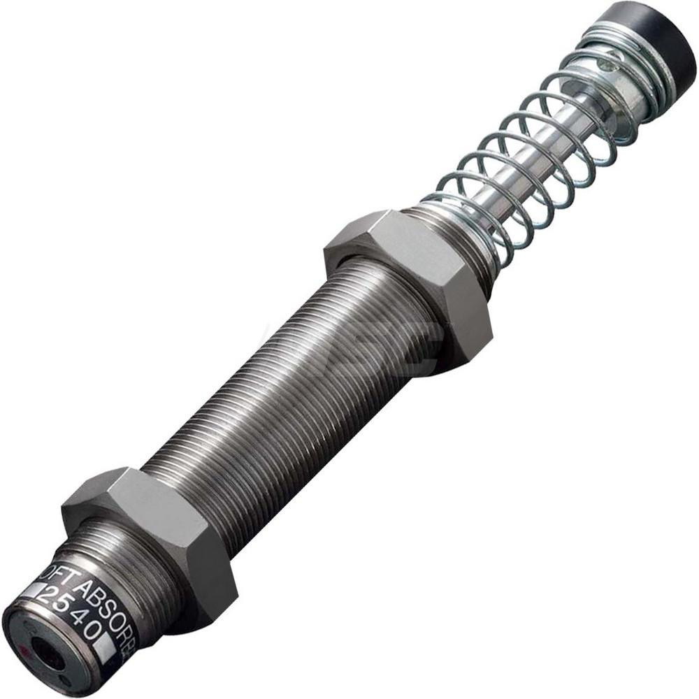 Standard-Duty Shock Absorber: 8 mm Rod Dia, 37 mm OD, 40 mm Stroke, M25 x 1.5 Thread MPN:FK-2540M-C