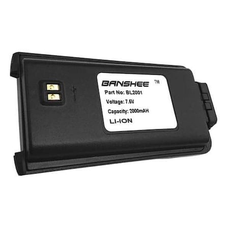 Battery Pack, Fits Hytera, 7.5V MPN:QHB2001L