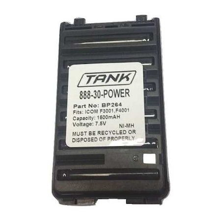 Battery Pack, Fits Icom, 7.5V MPN:QIB-264-1500