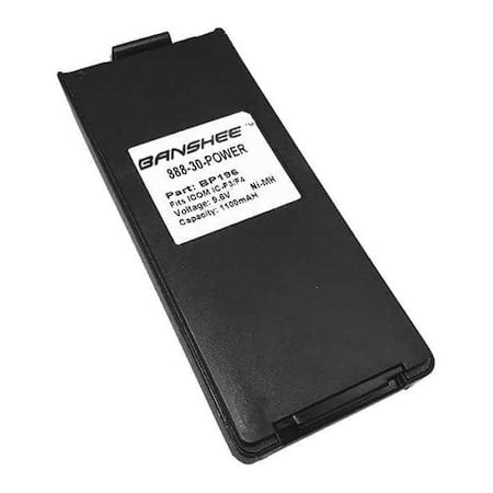 Battery Pack, Fits Model BP196, ICOM Brand MPN:QIB196