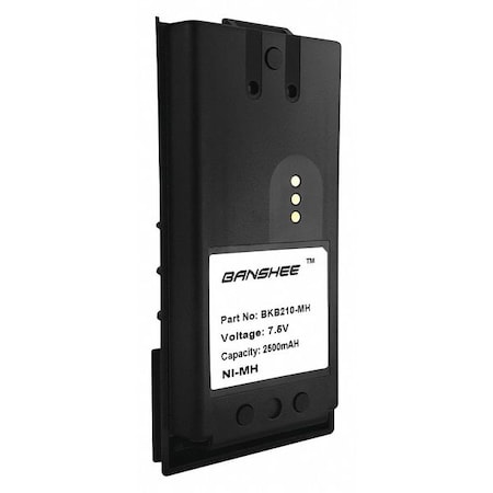 Battery Pack, Fits Motorola, 7.5V MPN:QMB191210-24