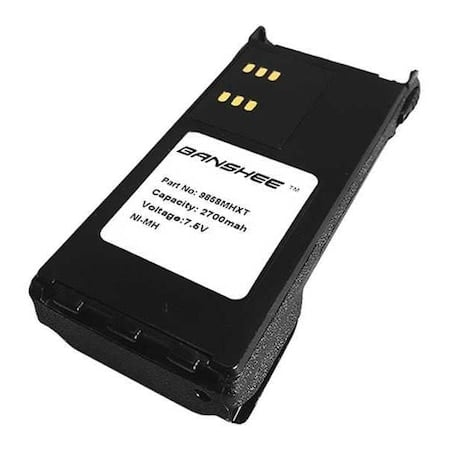 Battery Pack, Fits Motorola, 7.5V MPN:QMB9858