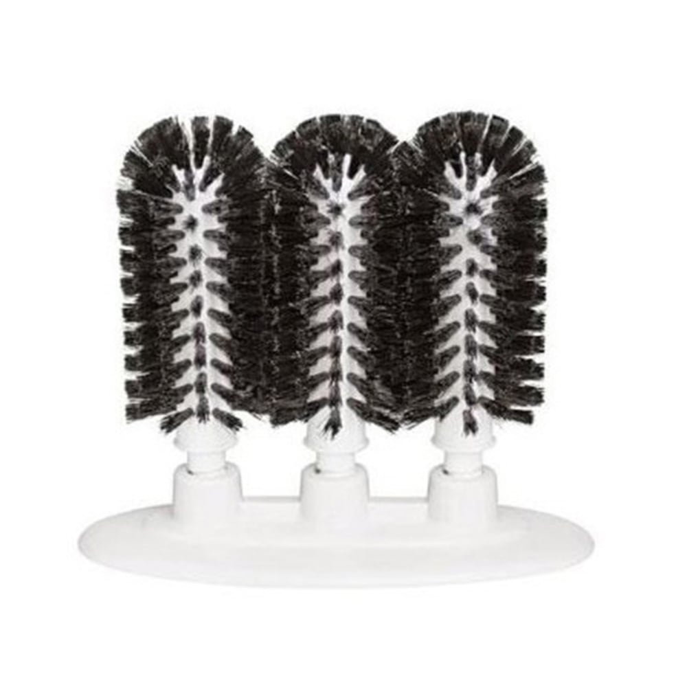 Bar Maid 3-Brush Manual Glass Washer, Black MPN:GWM-300