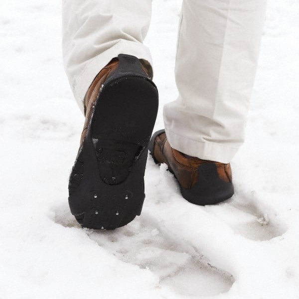 Overshoe Ice Traction: Stud Traction, Pull-On Attachment, Size 5 to 11 MPN:IG-100