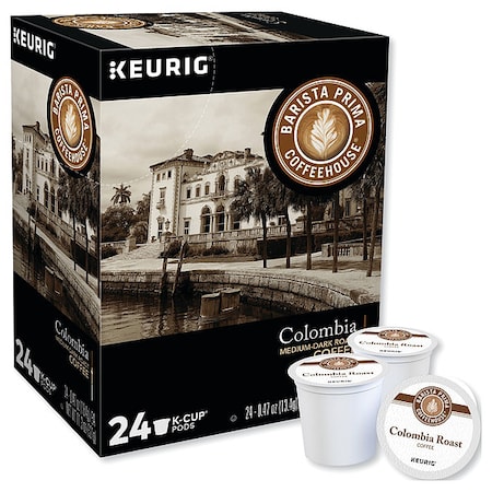 Coffee, Colombia, Pod, Caffeinated, Ground, 2.82 lb, 96 PK MPN:6613CT