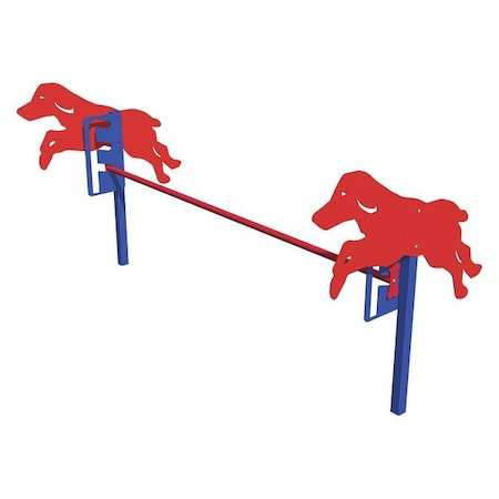 Dog Park Rover Jump Over, Red/Blue MPN:PBARK-450-P