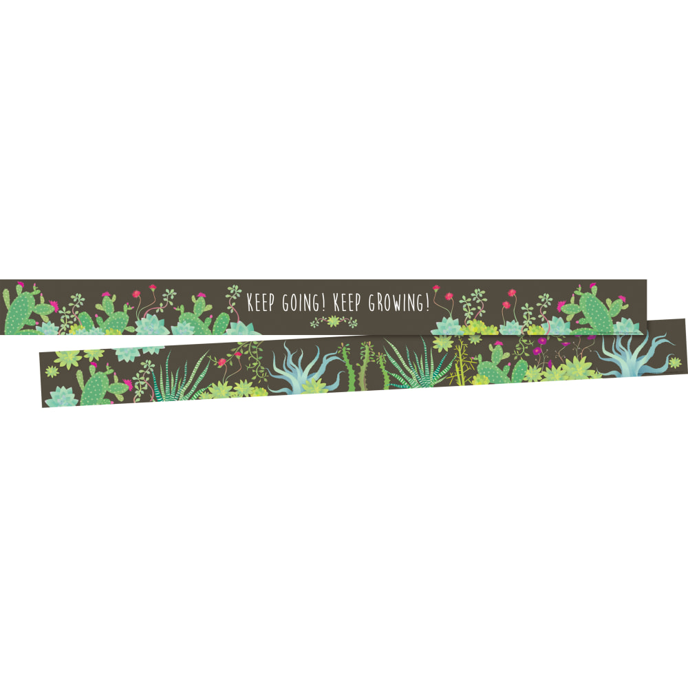Barker Creek Double-Sided Border, 3in x 35in, Prickles, Pack Of 24 Strips MPN:4018