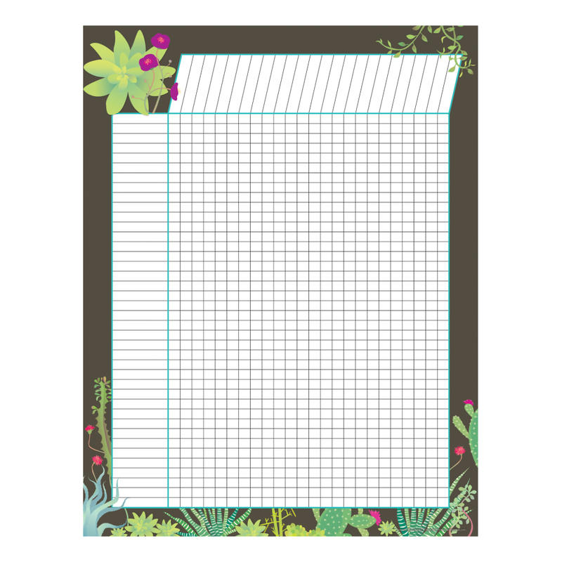 Barker Creek Incentive Charts, 22in x 17in, Multicolor, Pack Of 6 Charts MPN:4055